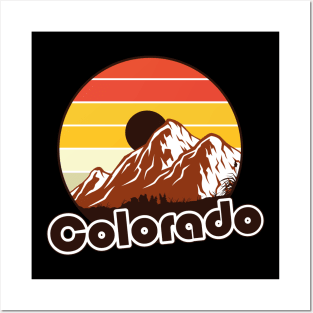 Colorado Mountains Posters and Art